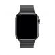 Apple Black Leather Loop Large - оригинална кожена каишка за Apple Watch 42мм, 44мм (черен) 2