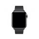 Apple Modern Buckle Band Medium - оригинална кожена каишка за Apple Watch 38мм, 40мм (черен) 2