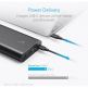 Anker PowerCore+ 26800 mAh USB-C PD - преносима външна батерия с 1 x USB-C порт и 2 USB изхода за зареждане на мобилни устройства (черен) 6
