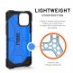 Urban Armor Gear Plasma - удароустойчив хибриден кейс за iPhone 11 Pro (син) 5