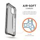 Urban Armor Gear Plyo Case - удароустойчив хибриден кейс за iPhone 11 (прозрачен) 4