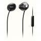 Philips Flite SHE4205BK In-Ear Headphone - слушалки с микрофон за мобилни устройства с 3.5 мм стерео-жак (черен)  1