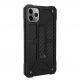 Urban Armor Gear Monarch Case - удароустойчив хибриден кейс за iPhone 11 Pro Max (черен-карбон) 3