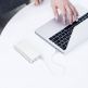 Baseus Mini JA Power Bank - външна батерия 30000 mAh с 2 x USB и USB-C изходи за зареждане на смартфони и таблети (бял) 9