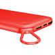 Baseus Powerful QC 3.0 Powerbank 20000 mAh - външна батерия с два USB изхода и USB-C порт и с технология за бързо зареждане (червен) 1