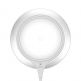 Baseus Metal Wireless Charger - поставка (пад) за безжично зареждане с технология за бързо зареждане за Qi съвместими устройства (бял) 1