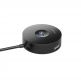 Baseus USB Round Box Hub Adapter - 4-портов USB хъб за компютри и лаптопи (100 см) (черен) 3