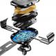Baseus Wireless Charger Gravity Car Mount - поставка за радиатора на кола с безжично зареждане за Qi съвместими смартфони (червен) 7