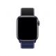 Apple Midnight Blue Sport Loop - оригинална текстилна каишка за Apple Watch 38мм, 40мм (тъмносин) 2