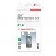 4smarts 360° Protection Set - тънък силиконов кейс и стъклено защитно покритие за дисплея на iPhone 11 Pro (прозрачен) 1