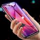 Baseus Anti-bluelight Full Screen Tempered Glass (0.30mm) - калено стъклено защитно покритие за целия дисплей на iPhone 11 Pro Max, iPhone XS Max (прозрачен-черен) (2 броя) 5