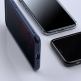 Baseus Privacy 3D Tempered Glass (0.30mm) - калено стъклено защитно покритие с извити ръбове и определен ъгъл на виждане за целия дисплей на iPhone 11, iPhone XR (черен-прозрачен) (два броя) 8