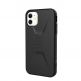 Urban Armor Gear Civilian Case - удароустойчив хибриден кейс за iPhone 11 (черен) 5