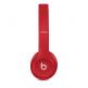 Beats Solo 3 Wireless On-Ear Headphones Beats Club Collection - професионални безжични слушалки с микрофон и управление на звука (червен) 1
