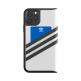 Adidas Originals Booklet Case - хоризонтален кожен калъф, тип портфейл за iPhone 11 Pro (бял) 4