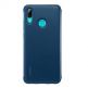 Huawei Wallet Cover Case - оригинален кожен калъф с поставка за Huawei P Smart Plus (2019) (син) 4