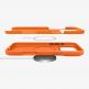 Силиконов (TPU) калъф с MagSafe за iPhone 17 Pro Max - Spigen Silicone Fit MagSafe Case (оранжев) 5