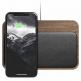 Nomad Base Station Wireless Charging Dock - двойна поставка (пад) с до 10W безжично захранване, USB-A и USB-C изходи за зареждане на мобилни устройства 3