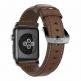 Nomad Strap Traditional Leather - кожена (естествена кожа) каишка за Apple Watch 42мм, 44мм (кафяв-черен) 1