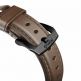 Nomad Strap Traditional Leather - кожена (естествена кожа) каишка за Apple Watch 42мм, 44мм (кафяв-черен) 5
