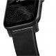 Nomad Strap Modern Leather - кожена (естествена кожа) каишка за Apple Watch 42мм, 44мм (черен) 3