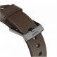 Nomad Strap Modern Slim Leather - кожена (естествена кожа) каишка за Apple Watch 38мм, 40мм (кафяв-черен) 4