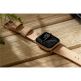 Nomad Strap Modern Slim Leather - кожена (естествена кожа) каишка за Apple Watch 38мм, 40мм (свeтлокафяв-златист) 1