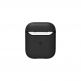 Incase Metallic Case - кожен кейс за Apple Airpods (черен) 3