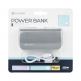 Platinet Power Bank Leather 5200 mAh - външна батерия с 2 USB изходa за таблети и смартфони (сив) 1