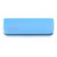 Platinet Power Bank Leather 2600mAh + microUSB cable - външна батерия 2600mAh за зареждане на мобилни устройства (син) 2