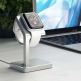 Satechi Aluminum Apple Watch Stand - луксозна алуминиева поставка за Apple Watch (сребрист) 5
