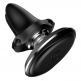 Baseus Magnetic Air Vent Mount Holder with Cable Clip - магнитна поставка за радиатора на кола за смартфони (черен) 2