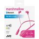 JVC Bluetooth Marshmallow Headphones - безжични спортни блутут слушалки за мобилни устройства (розов) 1