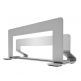 Macally Vertical Laptop Stand - вертикална стоманена поставка за MacBook и лаптопи (сребрист) 1