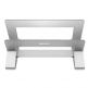 Macally Vertical Laptop Stand - вертикална стоманена поставка за MacBook и лаптопи (сребрист) 6