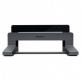 Macally Vertical Laptop Stand - вертикална стоманена поставка за MacBook и лаптопи (тъмносив)  3