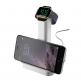 Griffin WatchStand Charging Dock - поставка за Apple Watch и iPhone (сребрист) 2