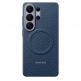 Оригинален кевларен кейс с MagSafe за Samsung Galaxy S26 Ultra - Samsung Carbon Magnet Case EF-KS948SCE (тъмносин)