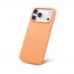 Силиконов (TPU) калъф с MagSafe за iPhone 17 Pro - Baseus Colorful Liquid Silicone Magnetic Case (P0045X10) (оранжев)