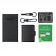 Кожен портфейл с вградена външна батерия - 4smarts PowrWallet Power Bank Wallet 3000 mAh (черен) 7