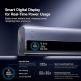 Външна батерия с вграден USB-C кабел, USB-C и USB-A портове и технология за бързо зареждане - Baseus EnerGeek GR11 Power Bank With Retractable USB-C Cable 10000mAh 100W (тъмносив) 4