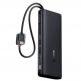 Външна батерия с вградени USB-C кабели, USB-A и USB-C изходи и технология за бързо зареждане - Baseus EnerFill FC41 Digital Display Power Bank 100W 20000 mAh (E0028N03) (черен)