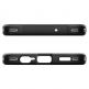 Тънък качествен силиконов (TPU) калъф за Samsung Galaxy A14 4G - Spigen Rugged Armor Case (черен) 4