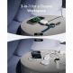 Преносима тройна поставка (пад) за безжично зареждане за iPhone с MagSafe, Apple Watch, AirPods и Qi съвместими мобилни устройства - Anker MagGo 3-in-1 MagSafe Qi2 Foldable Pad (черен) 4