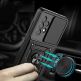 Хибриден удароустойчив кейс с пръстен против изпускане за Samsung Galaxy A33 5G - Techsuit CamShield Case (черен) 2