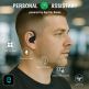 Спортни безжични блутут слушалки със зареждащ кейс - 4smarts SkyBuds AI Screen Open-Air Conduction TWS Bluetooth Earphones (черен) 7