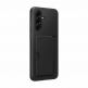 Оригинален силиконов кейс с джоб за кредитна карта за Samsung Galaxy A56 5G (черен)  - Samsung Card Slot Cover EF-OA566TBE 1
