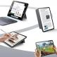 Полиуретанов калъф с отделяща клавиатура и поставка за iPad Air 13 (2025), iPad Air 13 (2024) - ESR Shift Magnetic Hybrid Keyboard Case (тъмносив) 7