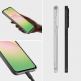 Тънък поликарбонатов кейс и стъклено защитно покритие за дисплея на Samsung Galaxy A37 5G - 4smarts 360° Protection Set (прозрачен) 3