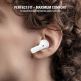 Безжични блутут слушалки със зареждащ кейс - 4smarts SkyBuds Air TWS In-Ear Bluetooth Earphones (бял) 12